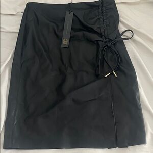 NWT House of Harlow 1960 Black Pencil Skirt